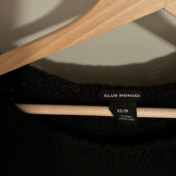 Club Monaco black sweater - Picture 4 of 4